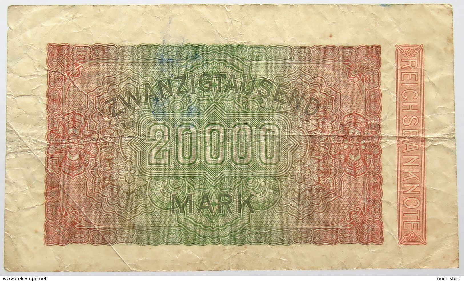 GERMANY 20000 MARK 1923 #alb066 0209 - 20.000 Mark