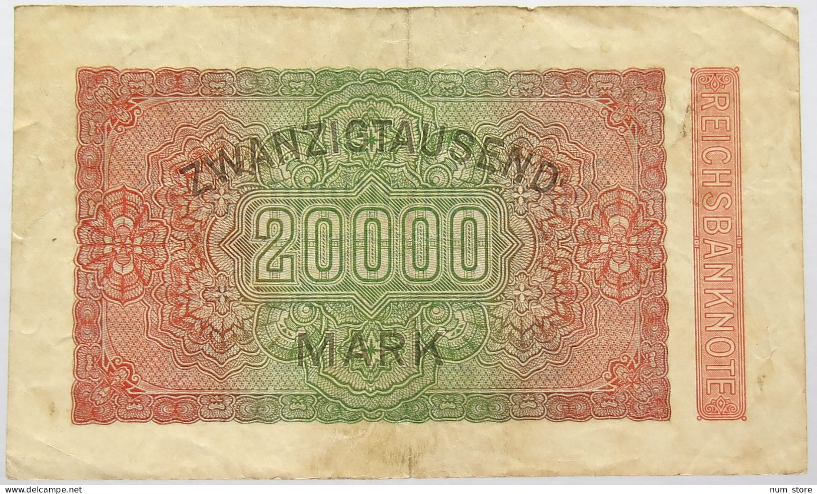 GERMANY 20000 MARK 1923 #alb066 0207 - 20.000 Mark