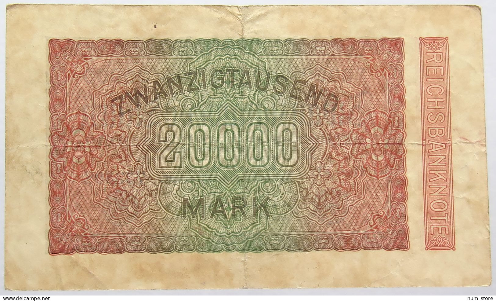 GERMANY 20000 MARK 1923 #alb066 0201 - 20000 Mark