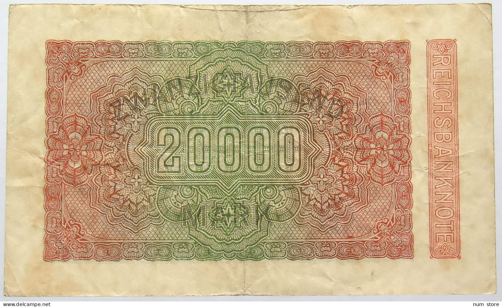 GERMANY 20000 MARK 1923 #alb066 0193 - 20000 Mark