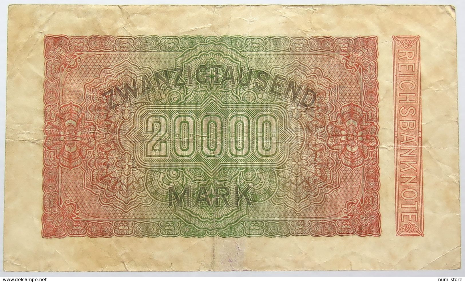 GERMANY 20000 MARK 1923 #alb066 0191 - 20000 Mark