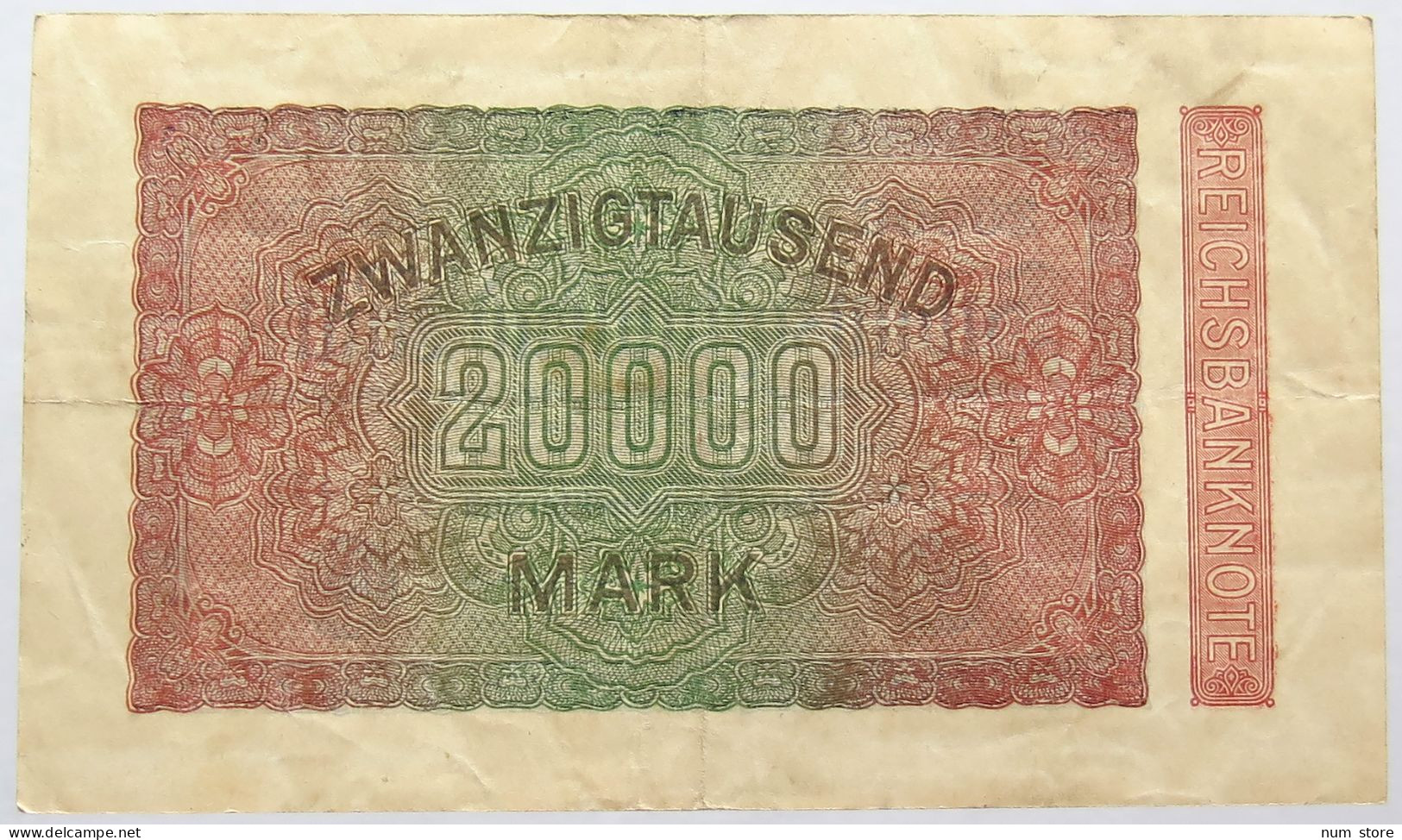 GERMANY 20000 MARK 1923 #alb066 0185 - 20000 Mark