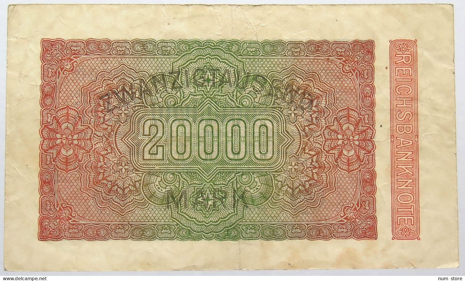 GERMANY 20000 MARK 1923 #alb066 0181 - 20.000 Mark