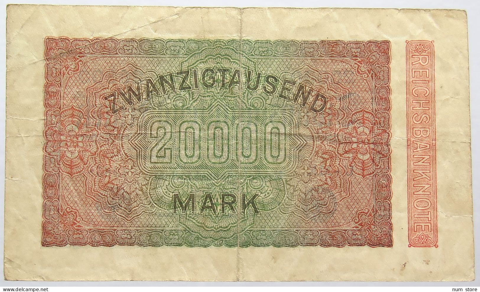 GERMANY 20000 MARK 1923 #alb066 0189 - 20000 Mark