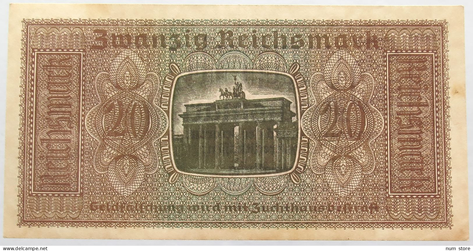 GERMANY 20 MARK DRITTES REICH #alb016 0055 - 20 Reichsmark