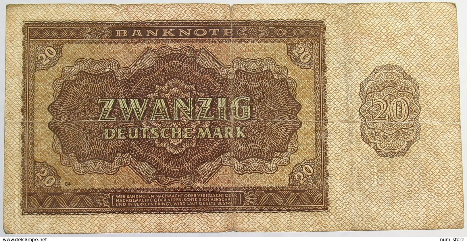 GERMANY 20 MARK 1948 #alb068 0133 - 20 Mark