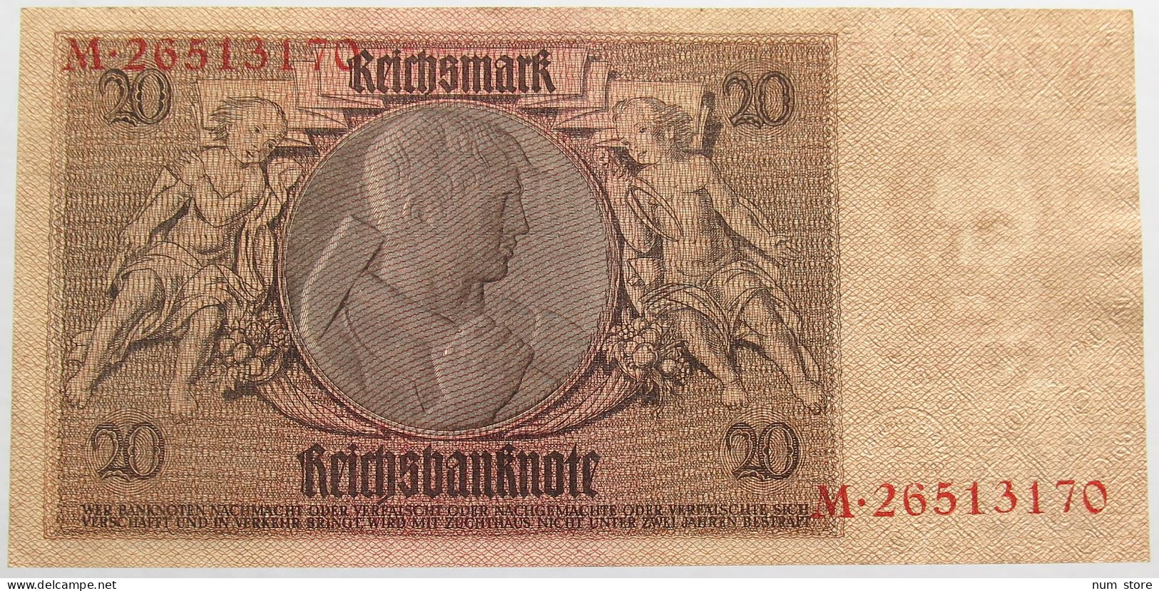 GERMANY 20 MARK 1929 #alb014 0361 - 20 Mark