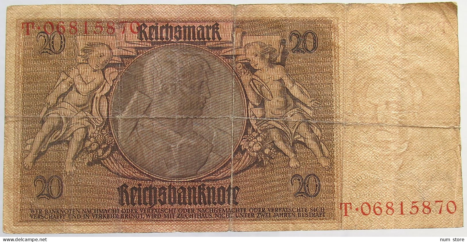 GERMANY 20 MARK 1929 #alb068 0127 - 20 Mark