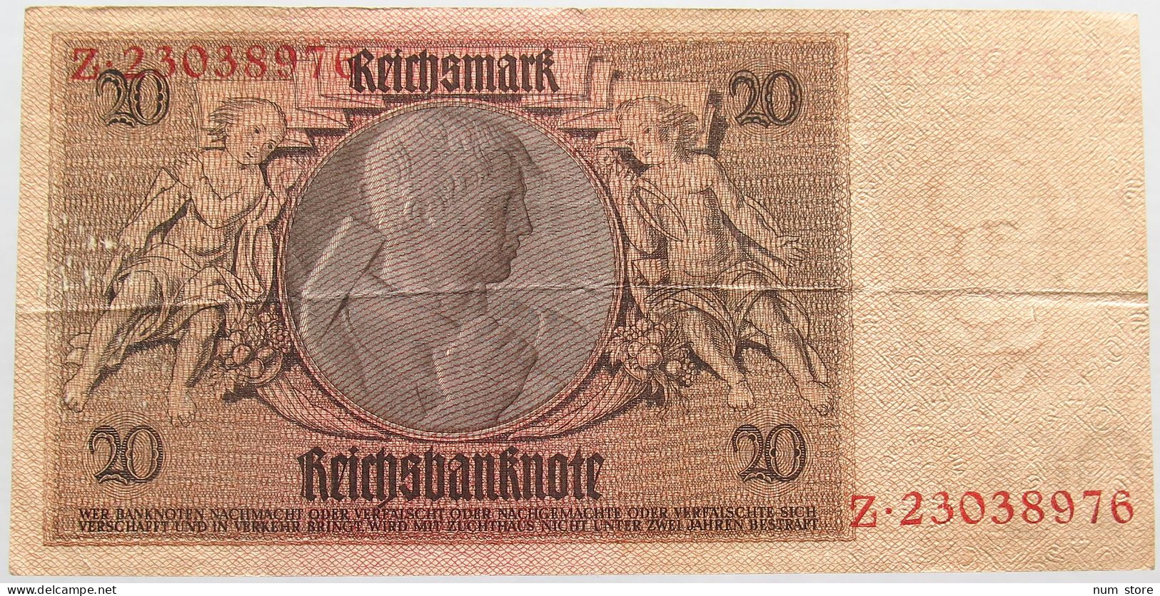 GERMANY 20 MARK 1929 #alb015 0013 - 20 Mark