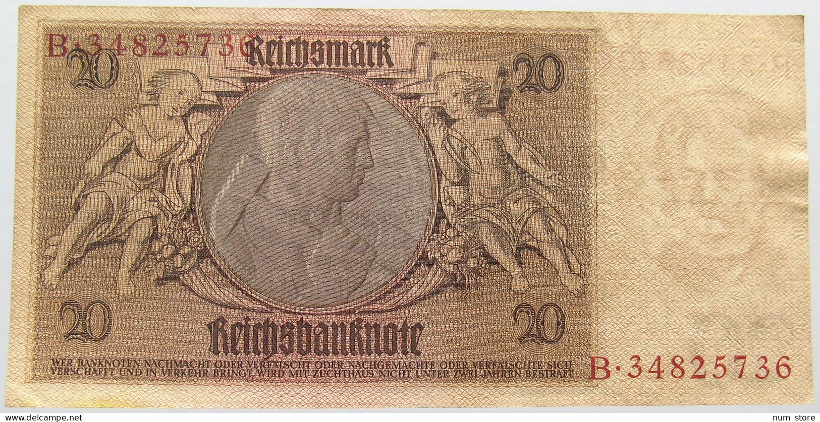 GERMANY 20 MARK 1929 #alb011 0145 - 20 Mark