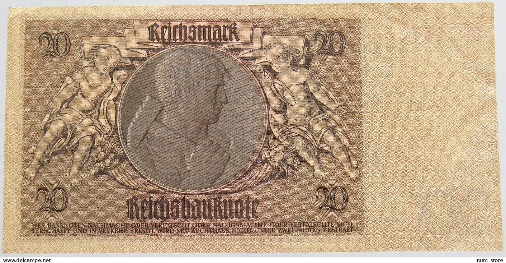 GERMANY 20 MARK 1924 #alb012 0117 - 20 Mark