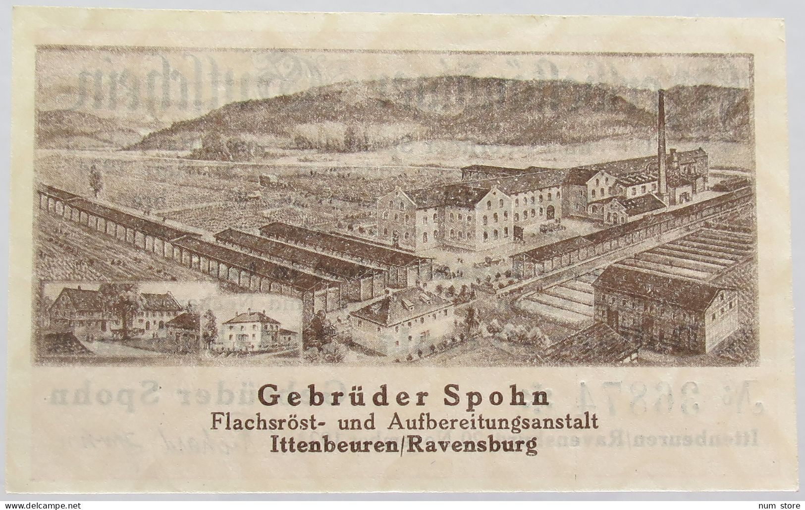 GERMANY ITTENBEUREN 70 CENTS 2.94 GOLDMARK RAVENSBURG #alb002 0227 - Deutsche Golddiskontbank