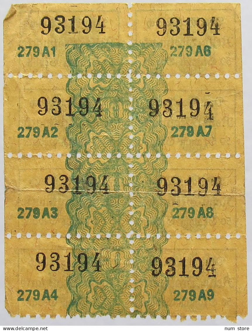 GERMANY BROTKARTE RATION CARD BREAD #alb020 0129 - Other & Unclassified