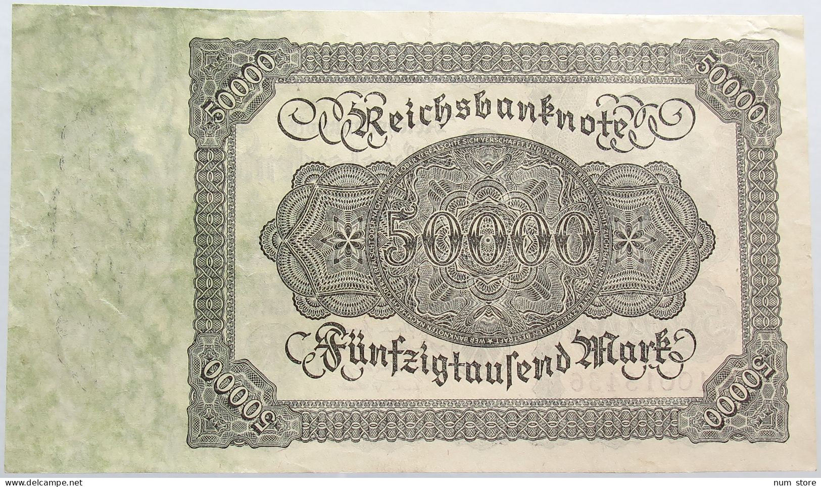 GERMANY 50000 MARK 1922 #alb004 0529 - 50.000 Mark