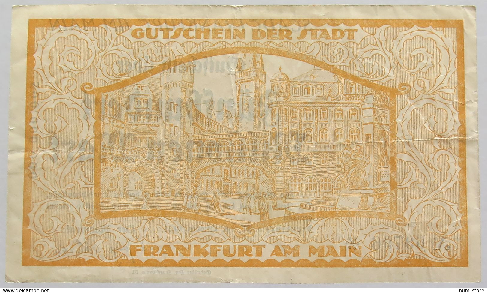 GERMANY 500 MILLIONEN MARK 1923 FRANKFURT AM MAIN #alb010 0145 - 500 Mio. Mark