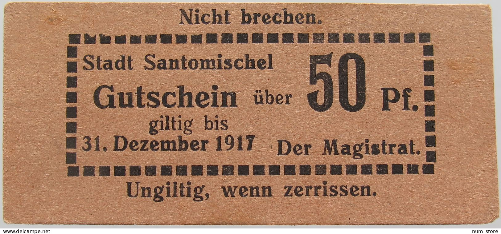GERMANY 50 PFENNIG SANTOMISCHEL #alb002 0127 - Other & Unclassified