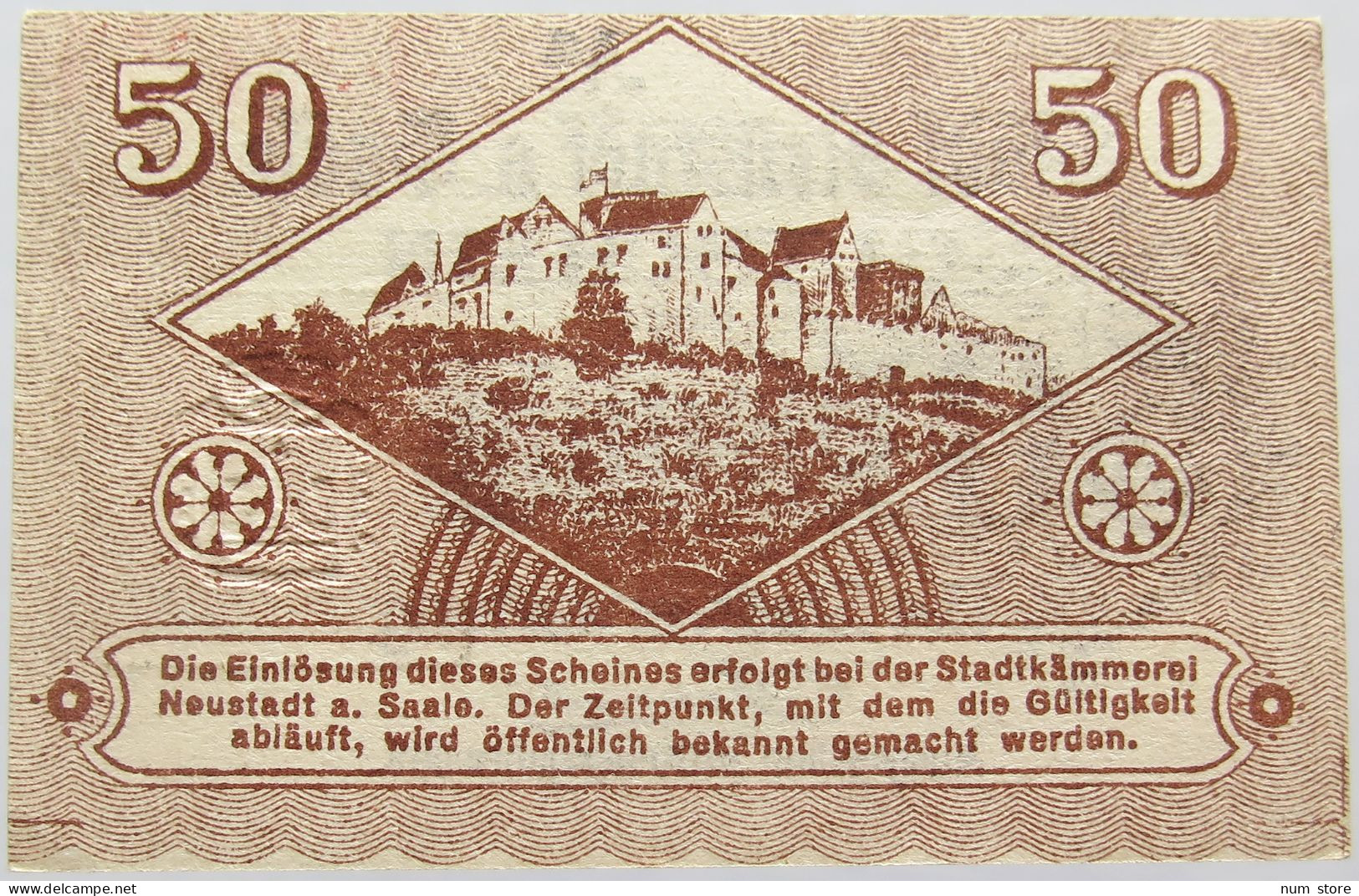 GERMANY 50 PFENNIG 1918 NEUSTADT #alb003 0443 - Autres & Non Classés
