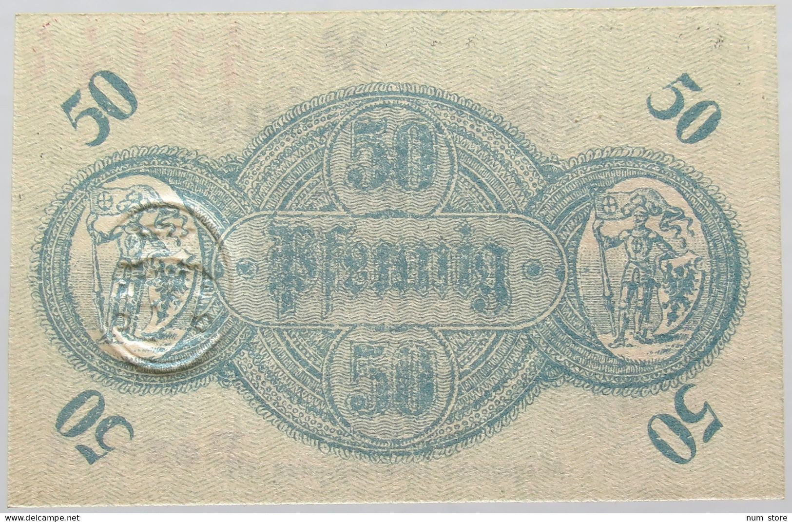 GERMANY 50 PFENNIG 1917 BAMBERG #alb003 0467 - Autres & Non Classés
