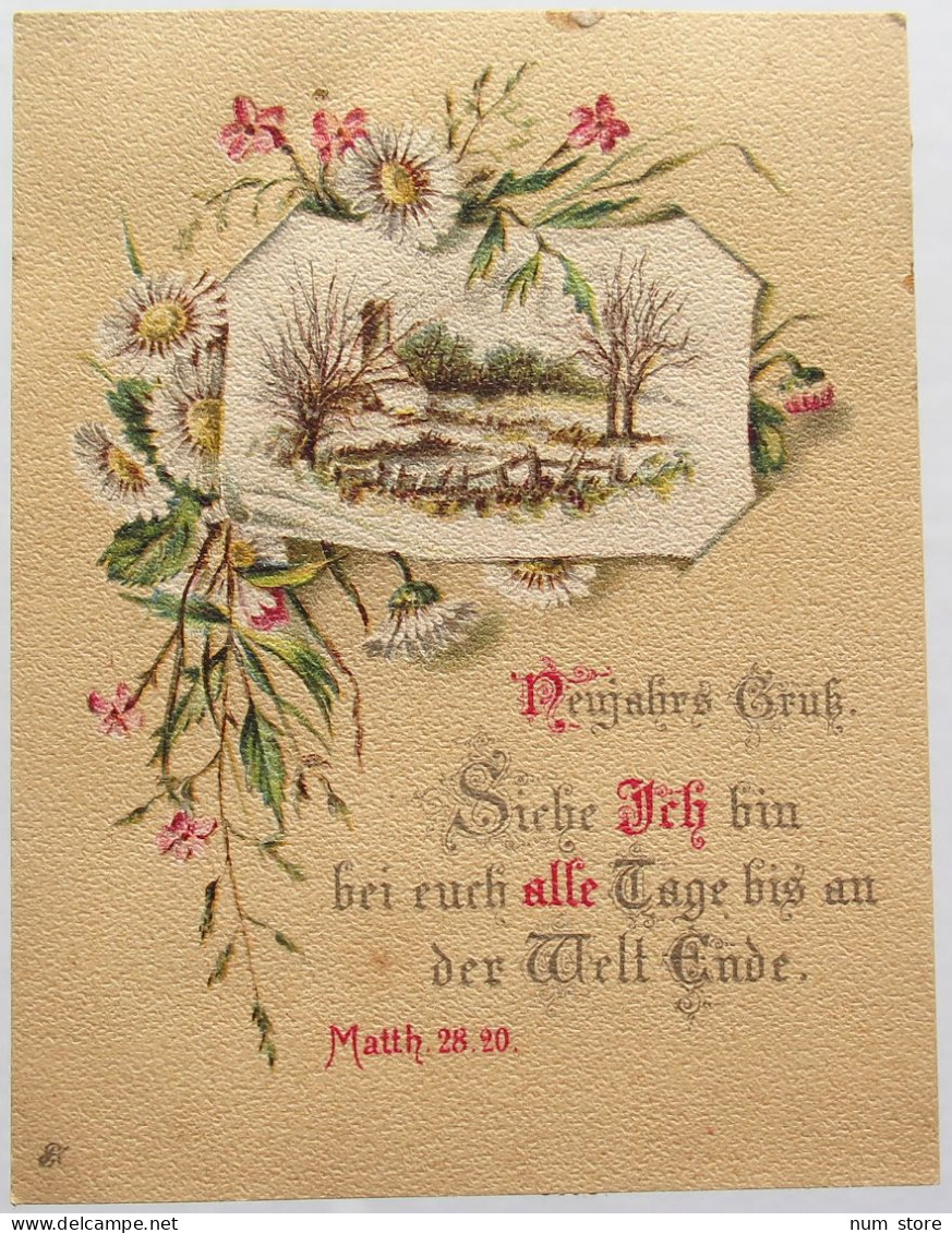 GERMANY WEIMAR VINTAGE GREETINGS 19/20 CENTURY #alb011 0215 - Otros & Sin Clasificación