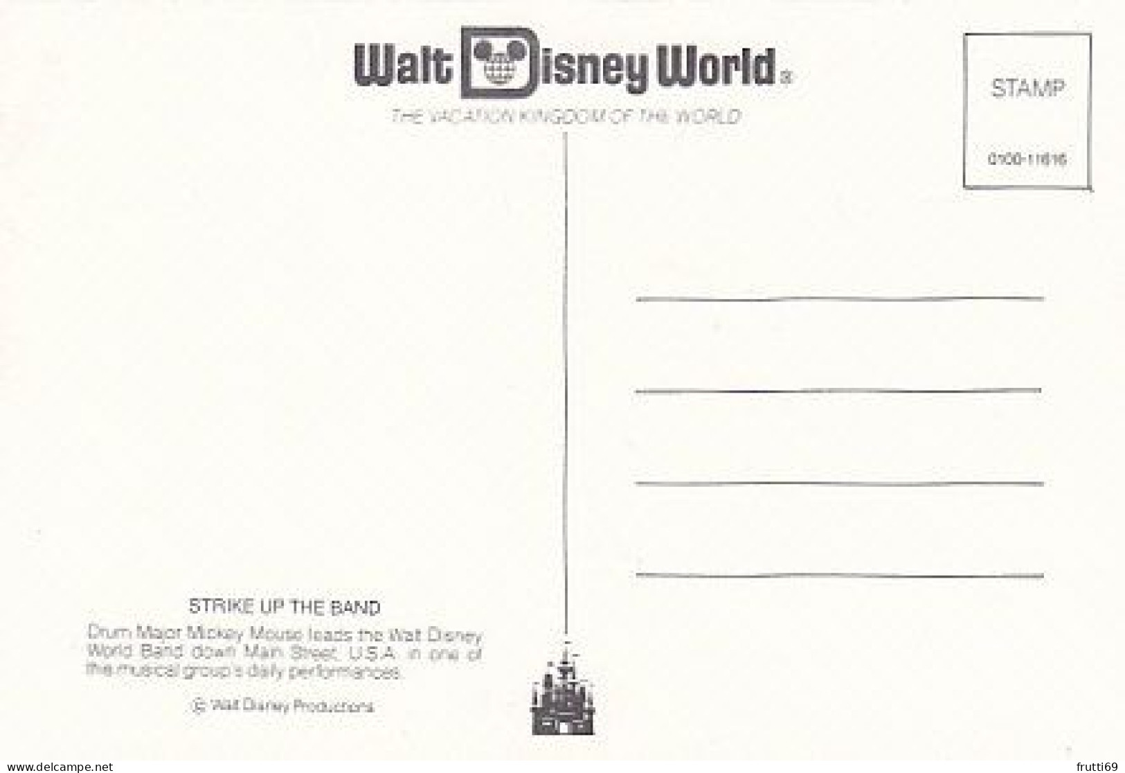 AK 175909 DISNEY - USA - Walt Disney World - Srike Up The Band - Disneyworld