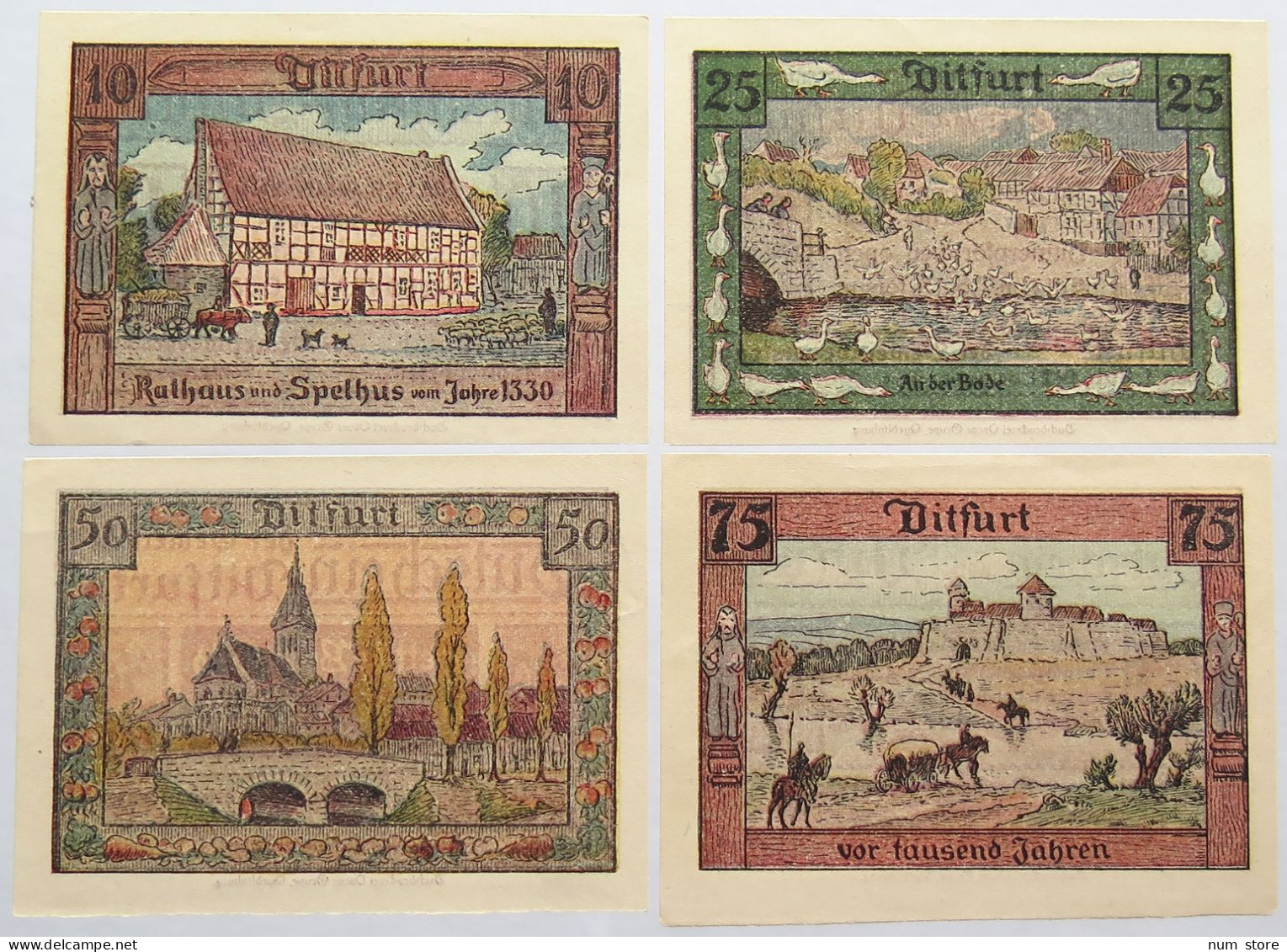 GERMANY NOTGELD DITFURT #alb011 0065 - Other & Unclassified