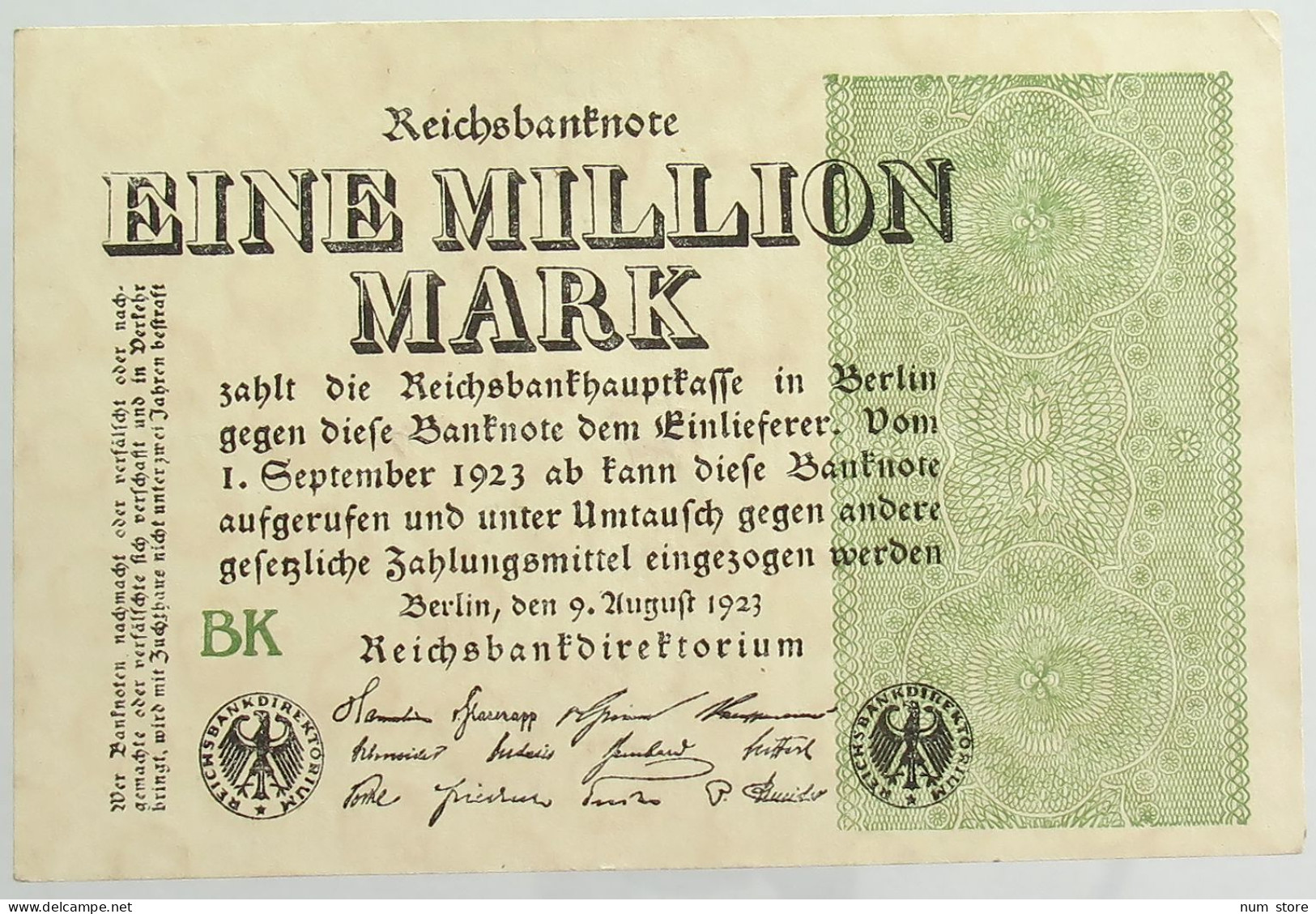 GERMANY MILLION 1923 #alb066 0549 - Autres & Non Classés