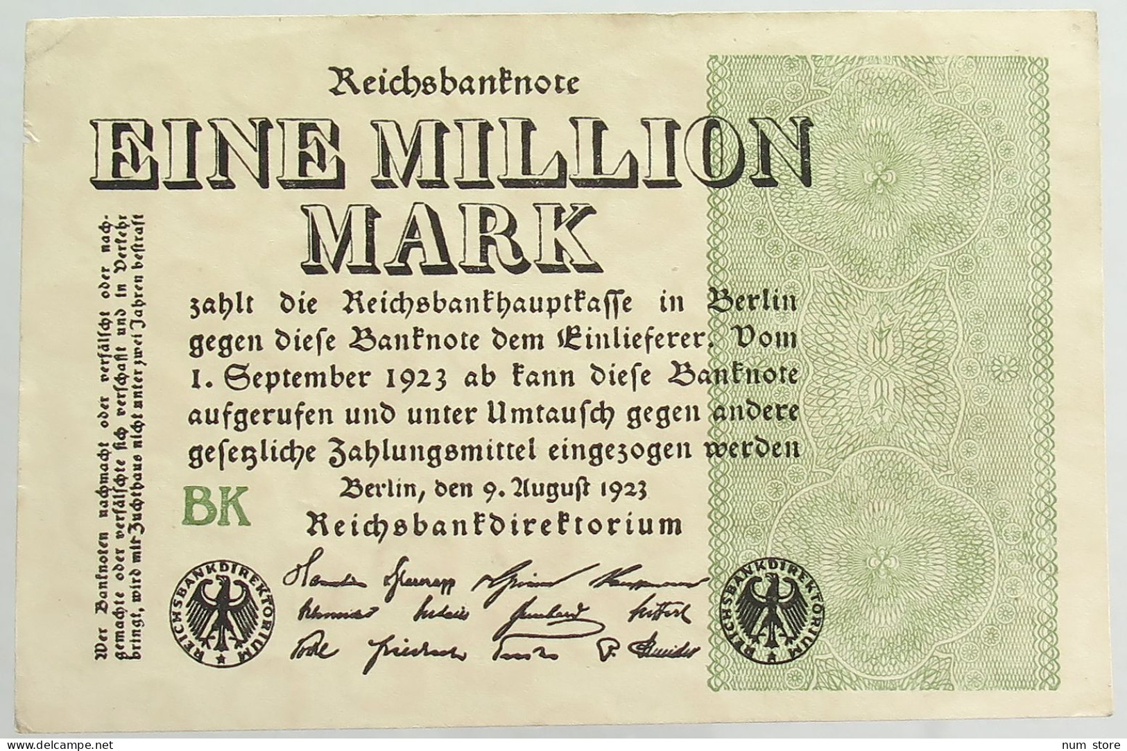GERMANY MILLION 1923 #alb066 0551 - Sonstige & Ohne Zuordnung