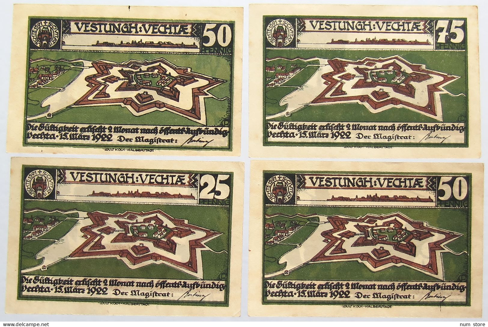 GERMANY NOTGELD VECHTA #alb011 0097 - Other & Unclassified