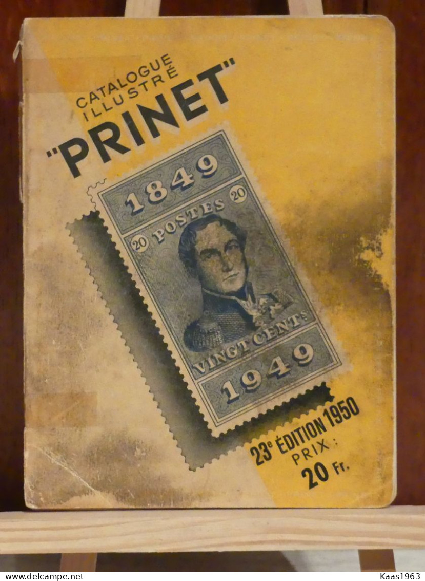 CATALOGUE PRINET DE 1950. - België