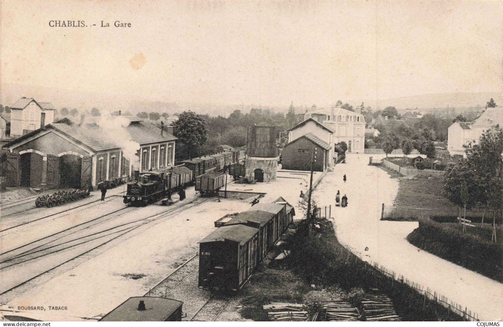 89 - CHABLIS _S24211_ La Gare - Train - Chablis