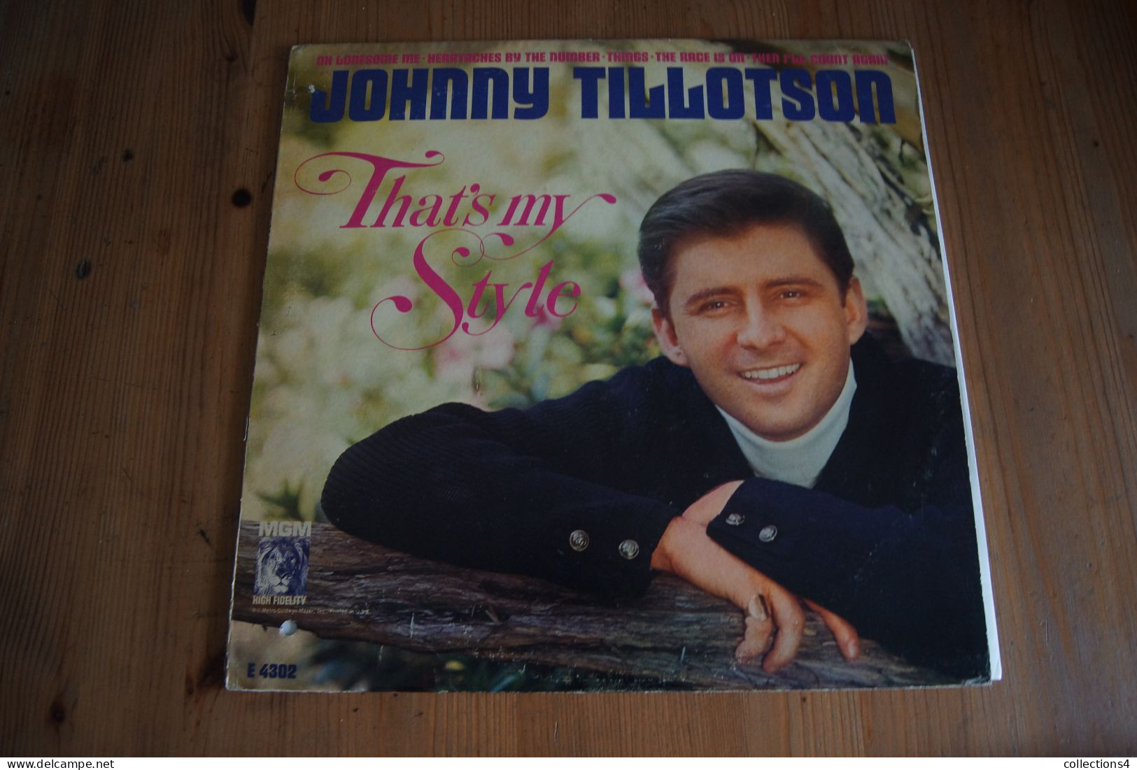 JOHNNY TILLOTSON THAT'S MY STYLE RARE LP AMERICAIN ORIGINAL 1965 COUNTRY - Country Y Folk