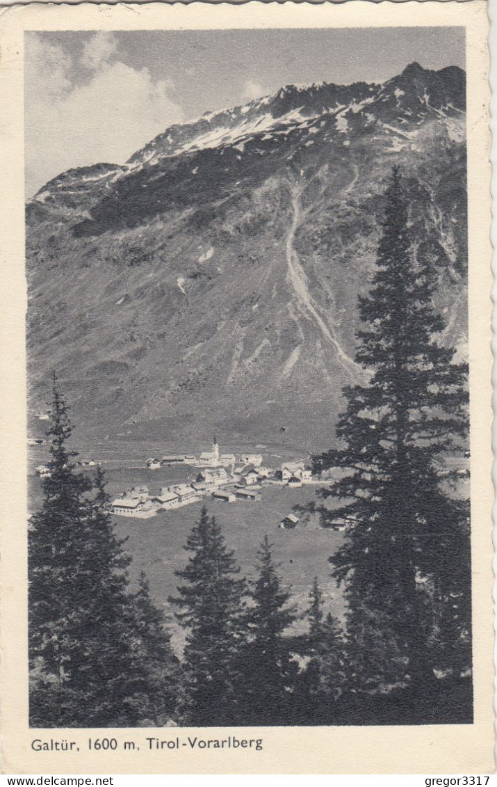 D7227) GALTÜR - Tirol - Vorarlberg - Schöne Alte Ansicht 1943 - Galtür