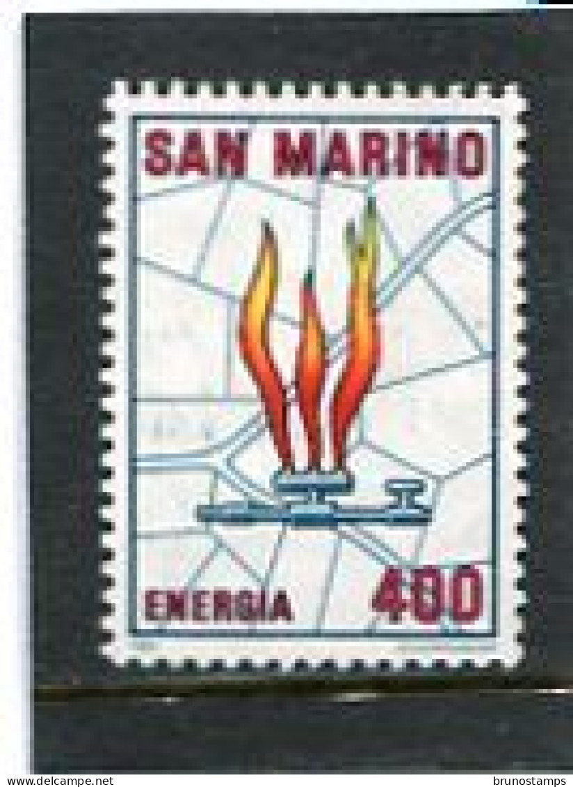 SAN MARINO - 1981  400 L   ENERGY  FINE USED - Used Stamps