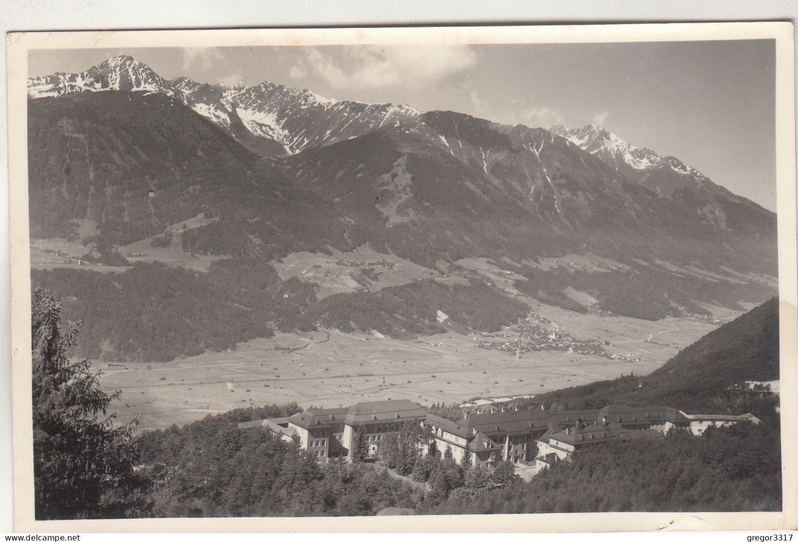 D7231) HOCHZIRL - Tirol - Zirl - Schöne S/W Ansicht Von Oben - - Zirl