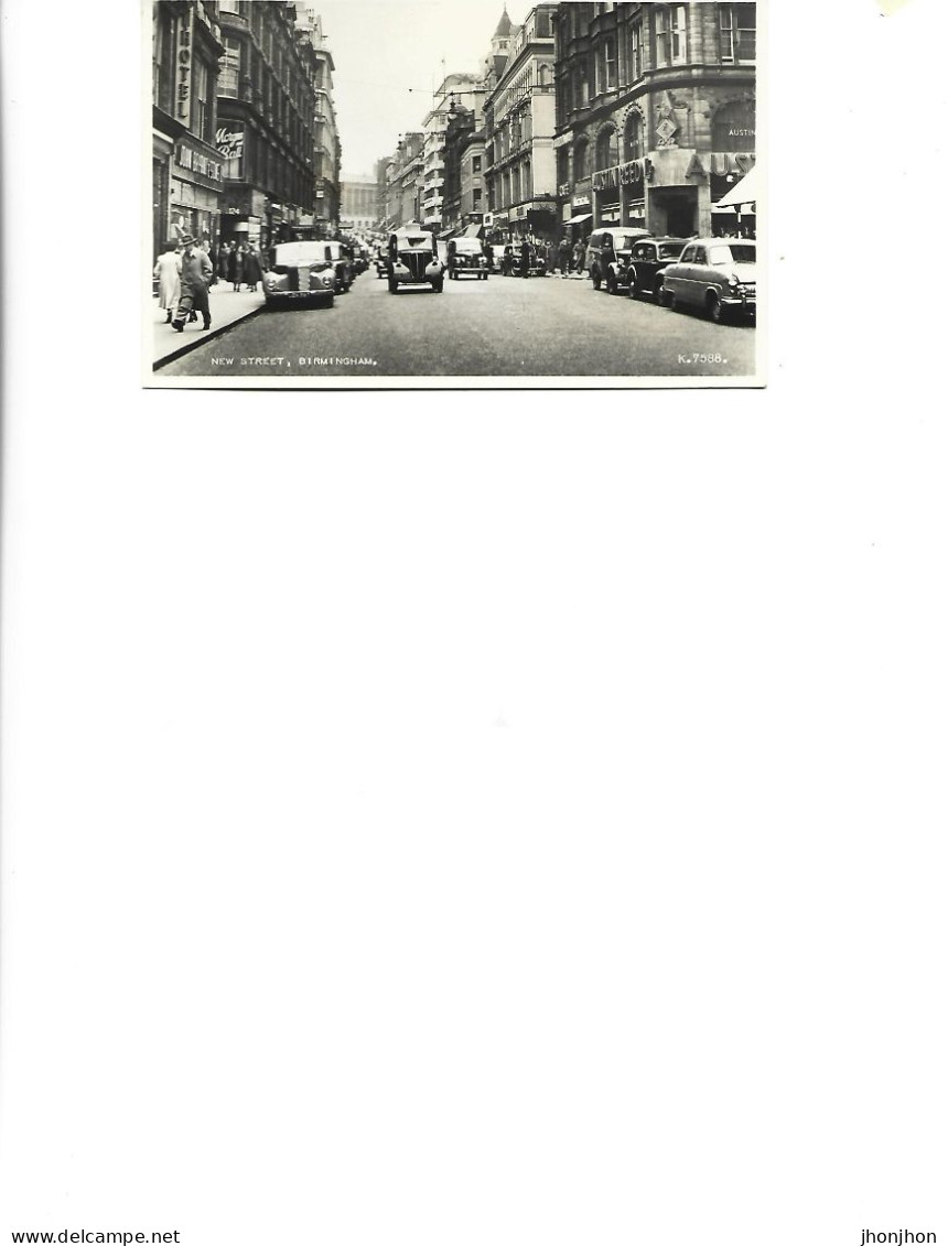 England - Postcard Unused -  New Street,Birmingham - Birmingham