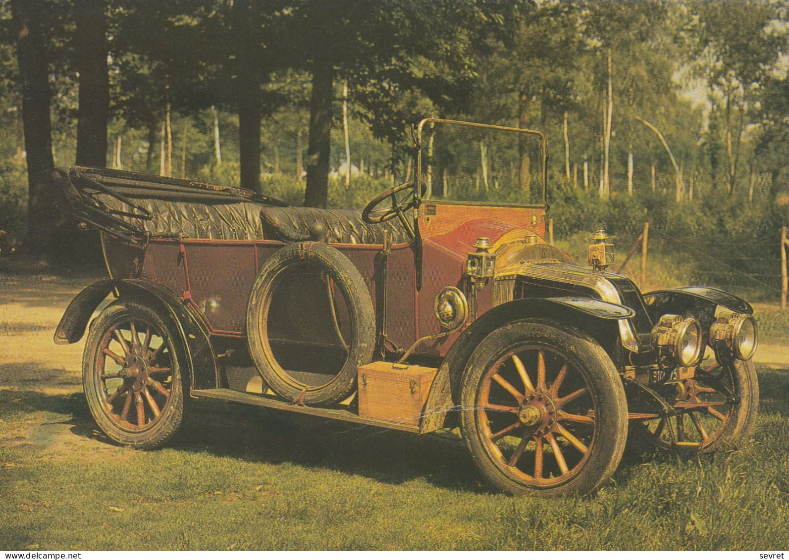 VOITURES ANCIENNES . - RENAULT BZ 1909 (moteur 4 Cylindres 12 CV) - Collections & Lots