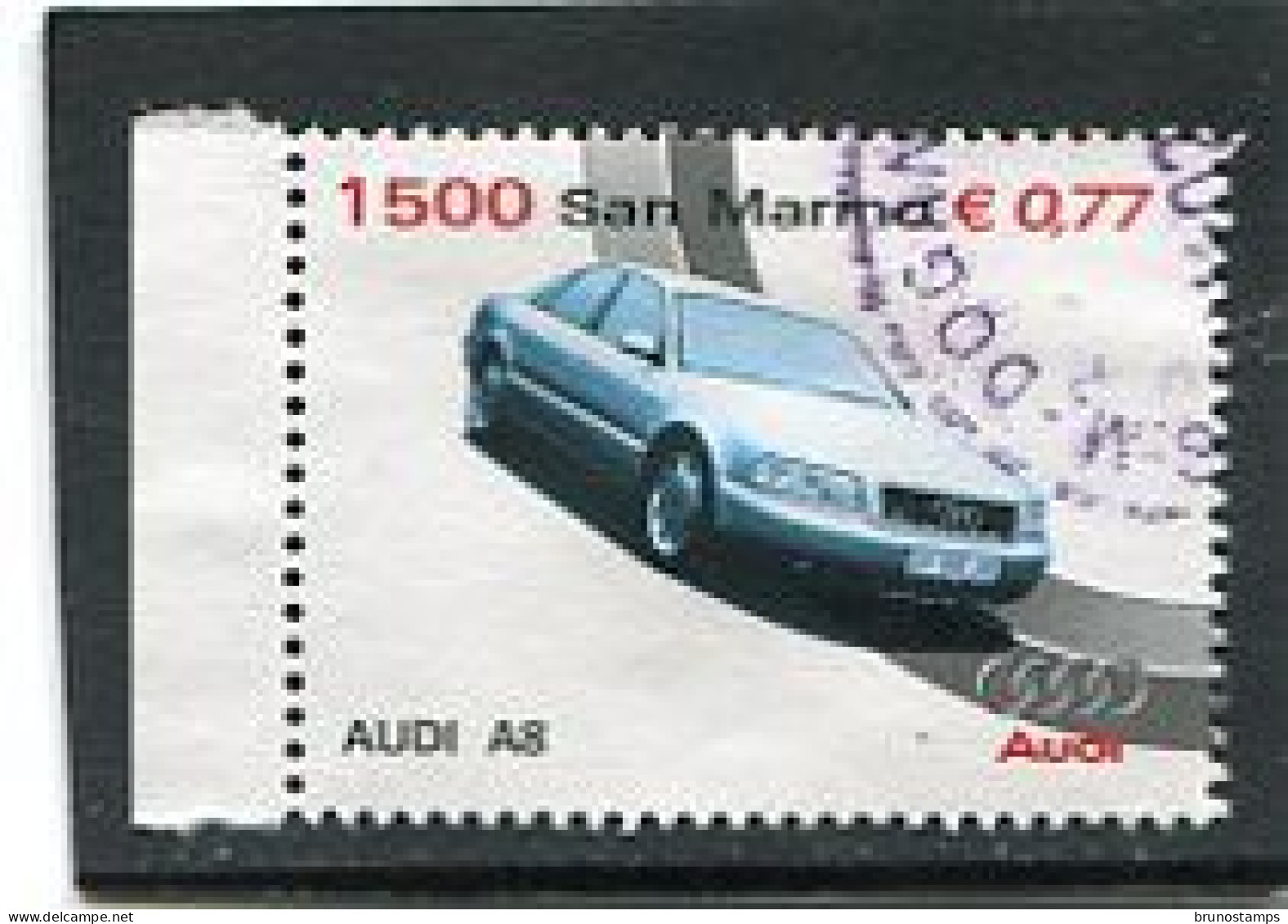 SAN MARINO - 1999   1500 L   AUDI 8  FINE USED - Used Stamps