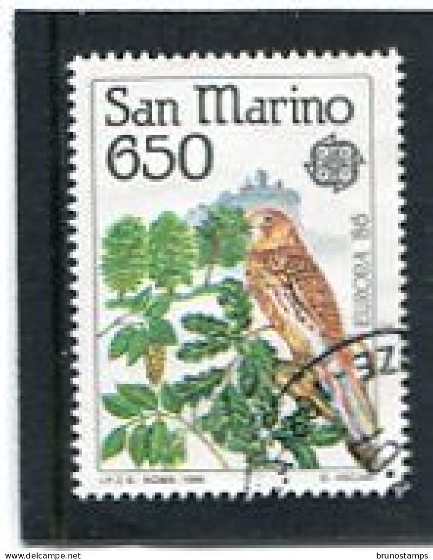 SAN MARINO - 1986   650 L   EUROPA  FINE USED - Gebruikt