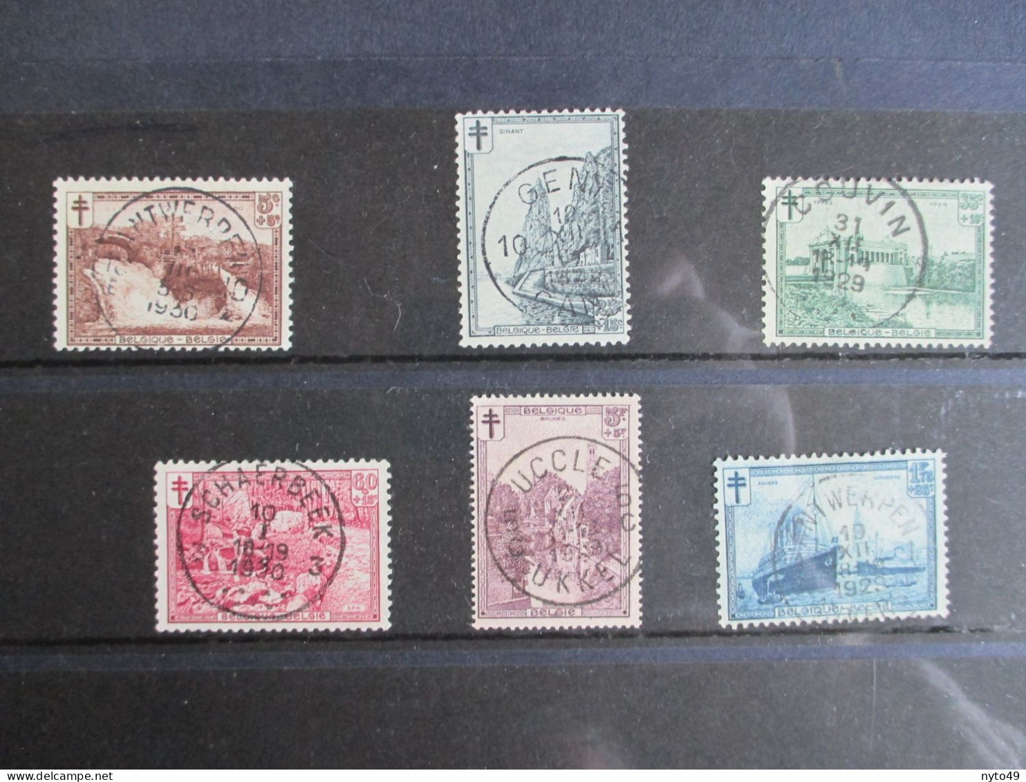 Nr 293/98 - Landschappen - Volledige Reeks Met Centrale Stempels - OCB € 50 - Used Stamps