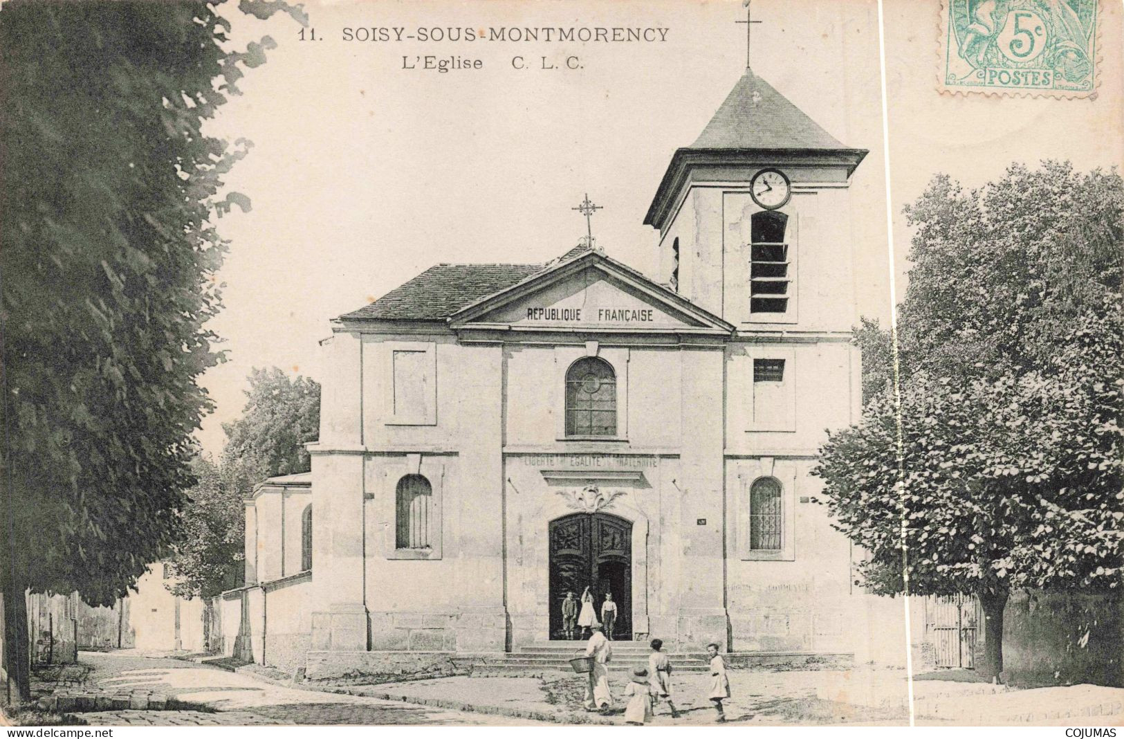 95 - SOISY SOUS MONTMORENCY _S24234_ L'Eglise - Soisy-sous-Montmorency