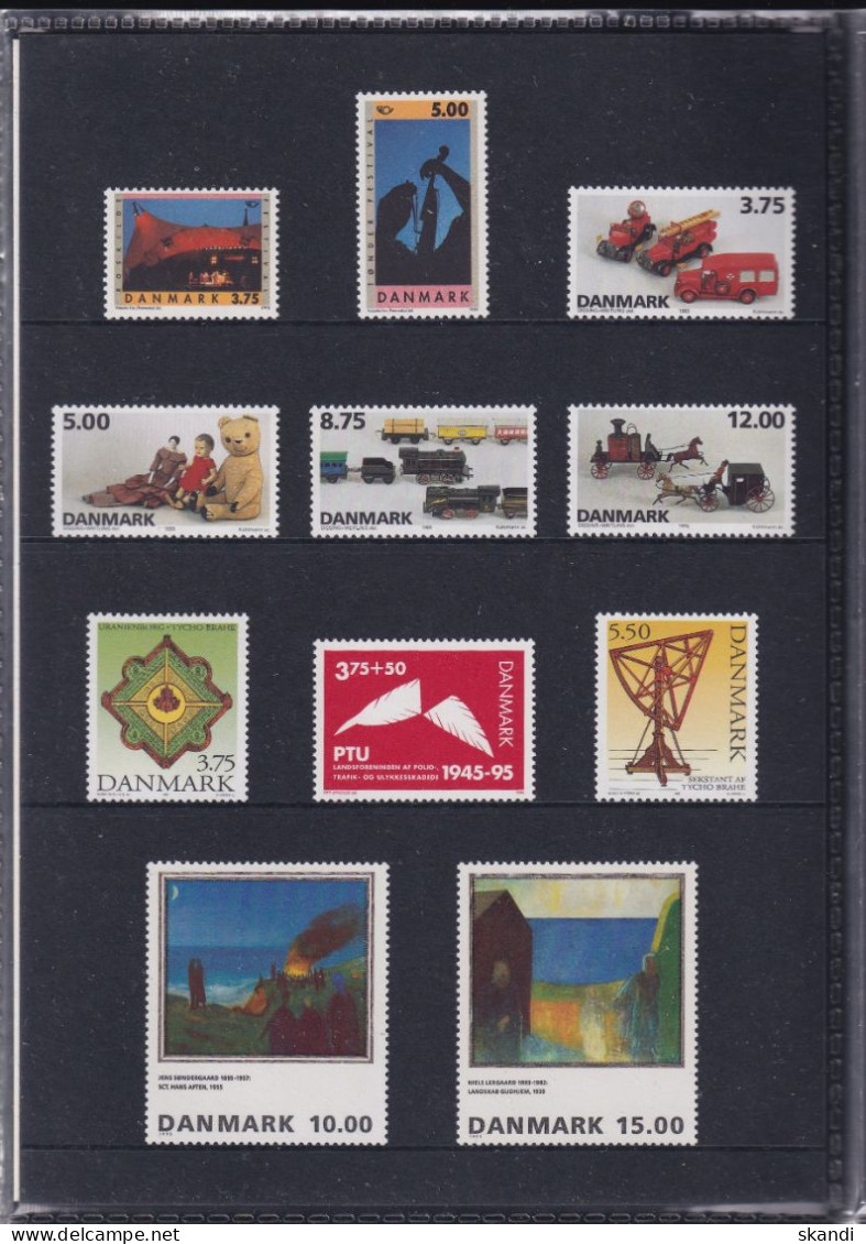 DÄNEMARK 1995 Mi-Nr. 1094-1115 Jahresmappe - Year Set ** MNH - Annate Complete