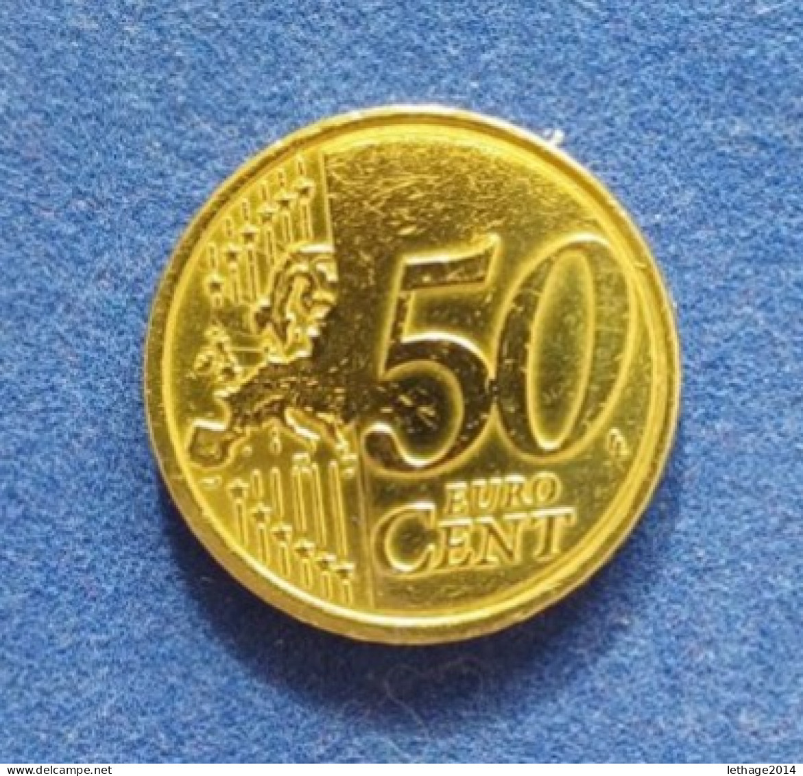 COIN SLOVACCHIA 50 CENT 2014 CASTELLO DI BRATISLAVA ISSUE 1 ISSUED 59.316MIL. - Slovakia