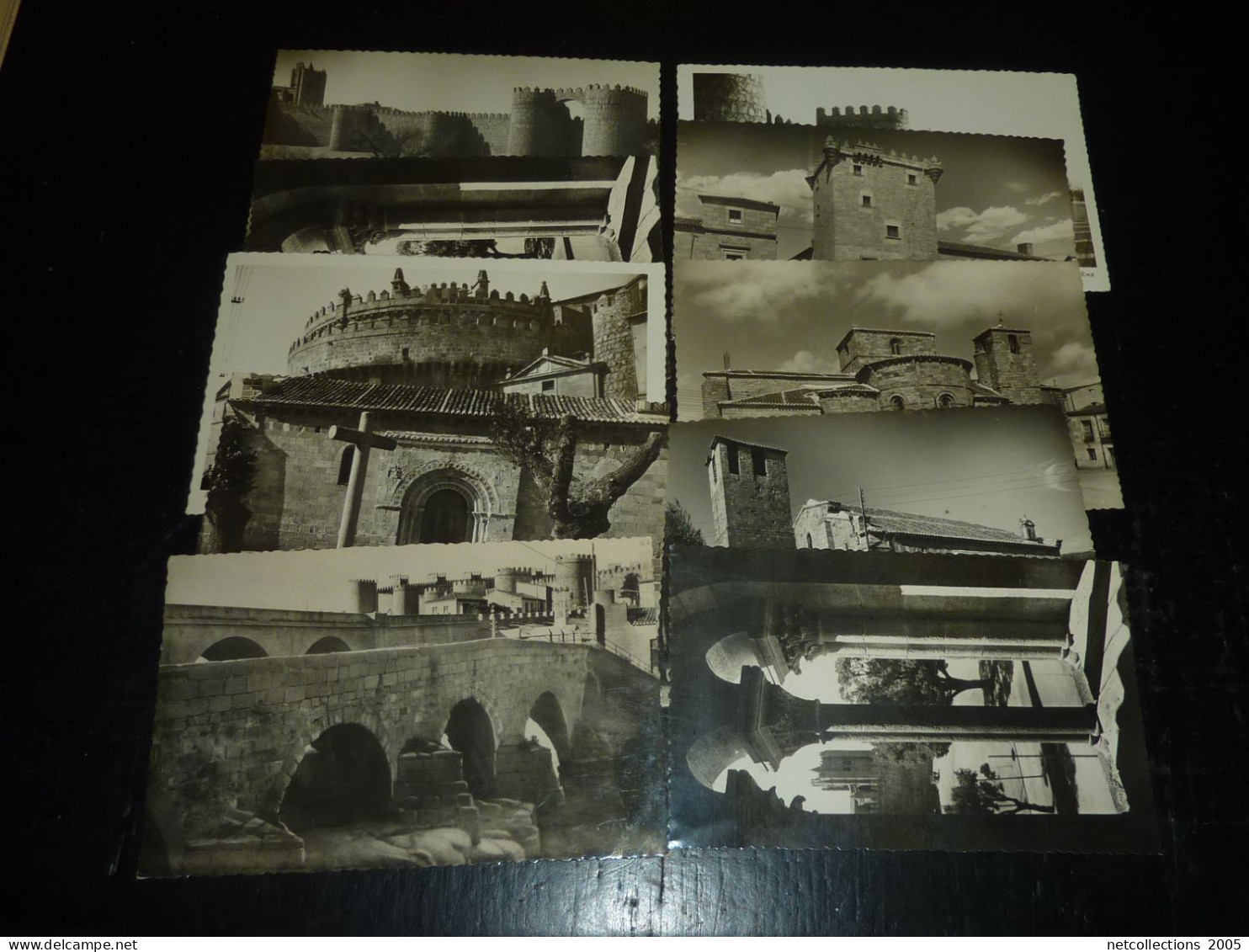 AVILA - BASILIQUE, PORTE DE SAINT VINCENT, EGLISE ROMANE, ABSIDE ETC.... - LOT DE 10 CARTES (D.B) - Collections & Lots