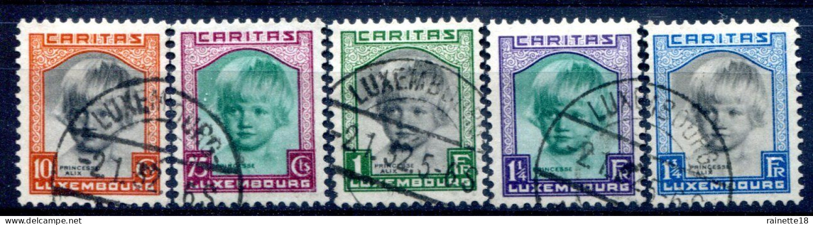 Luxembourg            234/238  Oblitérés - Usati