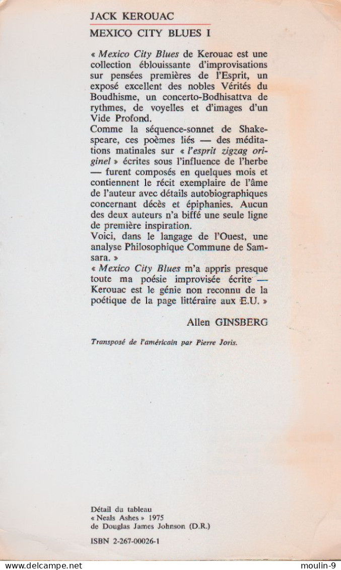 Kerouac - Mexico City Blues - Autres & Non Classés