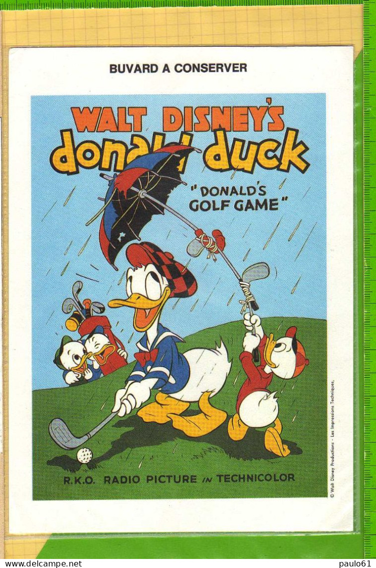 Buvard & Blotting Paper : WALT DISNEY'S Donald Duck - Infantiles