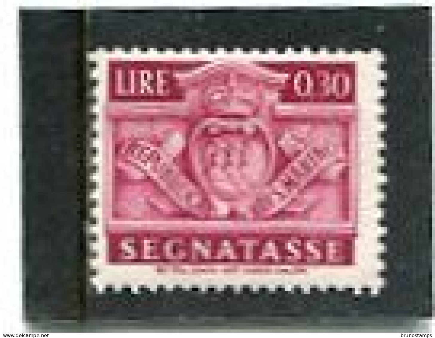SAN MARINO - 1945   POSTAGE DUE   30c  MINT - Postage Due
