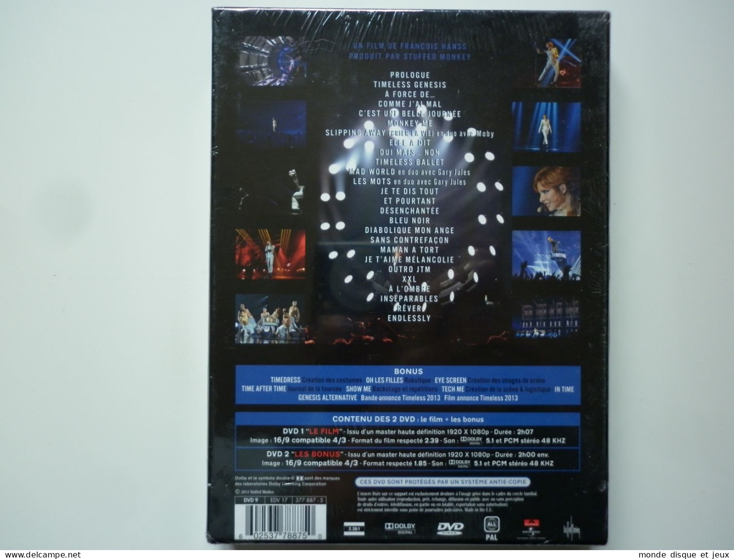 Mylene Farmer Double Dvd Digipack Timeless 2013 Le Film - DVD Musicaux