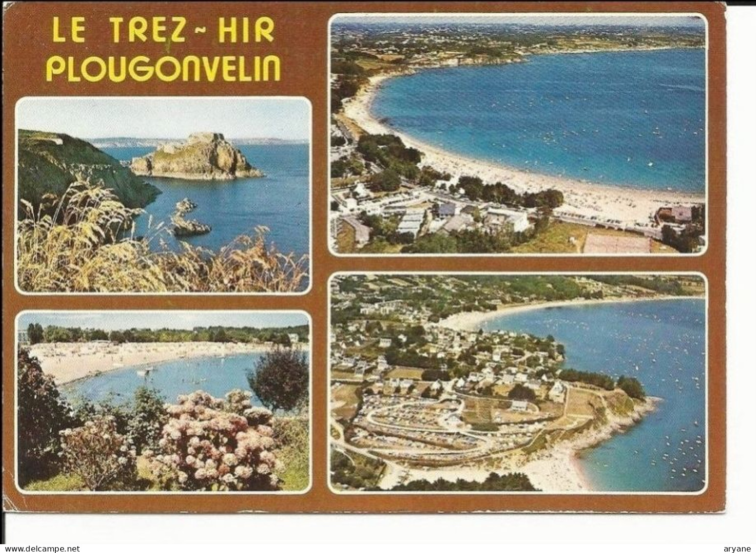 1362- CPM - 29 - LE TREZ-HIR - PLOUGONVELIN - Multivue : Fort De Bertheaume, Les Plages - 1 - Plougonvelin