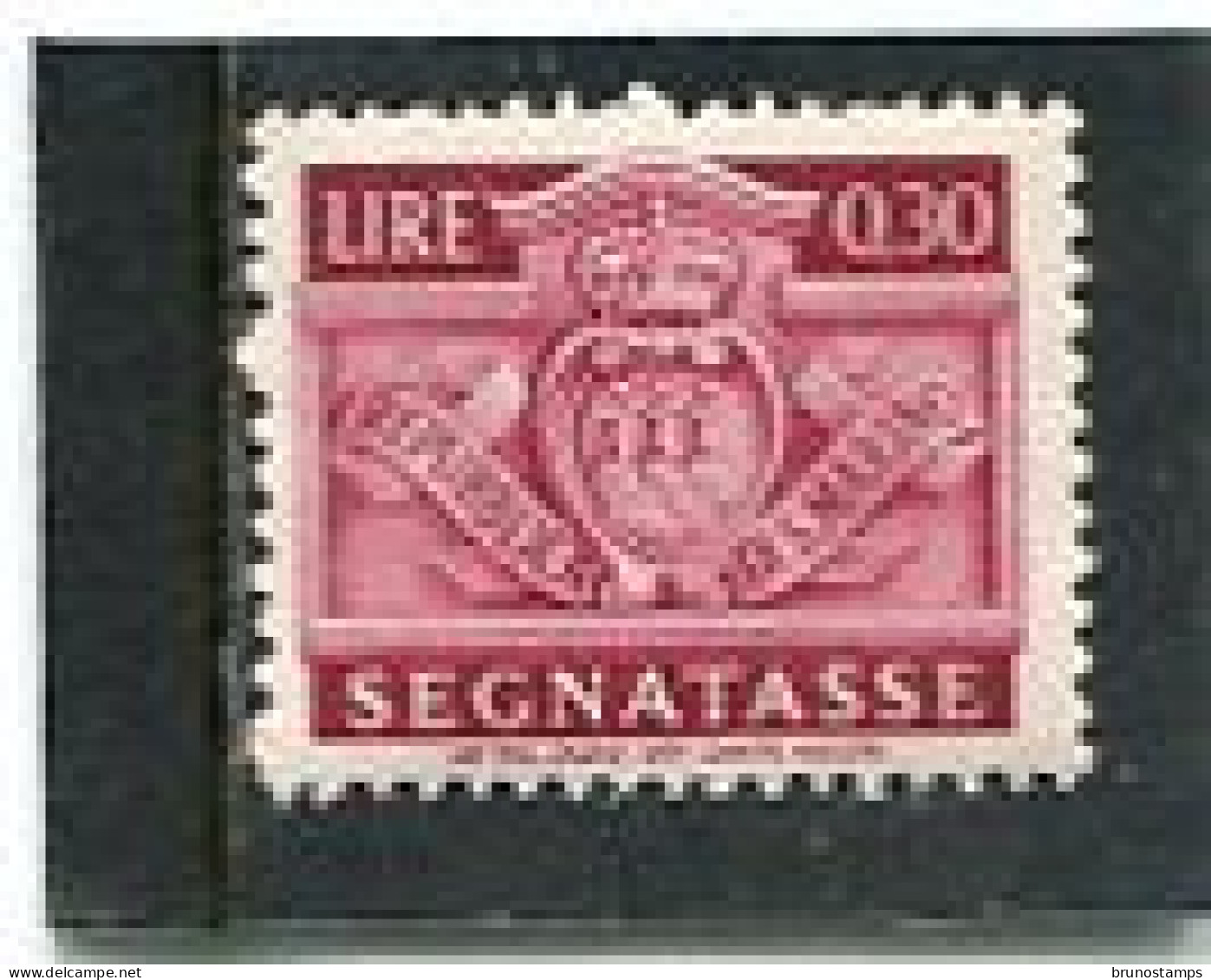 SAN MARINO - 1945   POSTAGE DUE   30c  MINT NH - Strafport